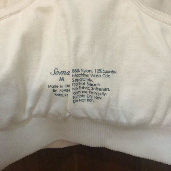Soma intimates small Katelyn Sports Bra new - Picture 4 of 8